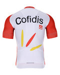 BONAVELO джерсі з коротким рукавом - COFIDIS 2021 - білі/червоний