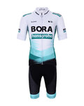 BONAVELO джерсі з коротким рукавом і шорти - BORA 2021 KIDS - білі/зелений/чорний