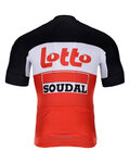 BONAVELO джерсі з коротким рукавом - LOTTO SOUDAL 2022 - чорний/червоний