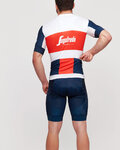 BONAVELO джерсі з коротким рукавом - TREK 2021 - синій/білі/червоний