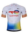 BONAVELO джерсі з коротким рукавом - TOTAL ENERGIES 2025 - білі/жовтий/червоний/синій