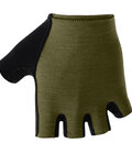 SANTINI рукавички без пальців - CLASSE - зелений