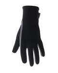 SANTINI рукавички з довгими пальцями - VEGA - чорний