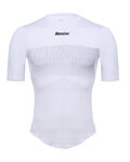 SANTINI футболка з коротким рукавом - AIRY - білі