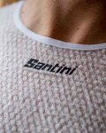 SANTINI футболка з коротким рукавом - ALPHA - білі