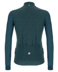 SANTINI зимова футболка з довгим рукавом - COLORE PURO WINTER - зелений