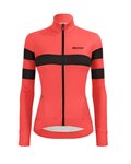 SANTINI зимова футболка з довгим рукавом - CORAL BENGAL LADY - рожевий