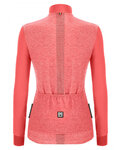 SANTINI зимова футболка з довгим рукавом - COLORE PURO LADY W - рожевий