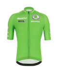 SANTINI джерсі з коротким рукавом - LA VUELTA 2019 - зелений