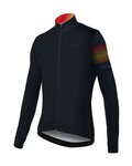 SANTINI зимова футболка з довгим рукавом - LA VUELTA '20 WINTER - чорний