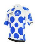 SANTINI джерсі з коротким рукавом - LA VUELTA 2020 - синій/білі