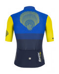 SANTINI джерсі з коротким рукавом - LA VUELTA 2021 - жовтий/синій