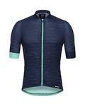 SANTINI джерсі з коротким рукавом - SOFFIO - синій