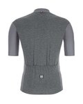 SANTINI джерсі з коротким рукавом - COLORE - сірий