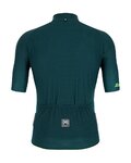 SANTINI джерсі з коротким рукавом і шорти - KARMA KITE - зелений/чорний