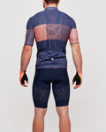SANTINI джерсі з коротким рукавом і шорти - TONO FRECCIA - синій