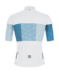 SANTINI джерсі з коротким рукавом - TONO FRECCIA - синій/білі