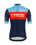 SANTINI джерсі з коротким рукавом - TREK TFR XC 2021 - світло-блакитний/синій