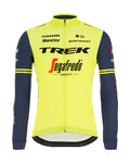 SANTINI зимова футболка з довгим рукавом - TREK 2020 WINTER - жовтий/чорний