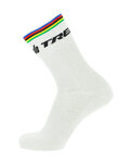 SANTINI класичні шкарпетки - TREK SEGAFREDO 2020 - білі