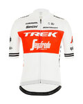 SANTINI джерсі з коротким рукавом - TREK 2019 SLEEK99 - білі/червоний
