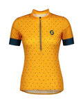 SCOTT джерсі з коротким рукавом - ENDURANCE 20 LADY - жовтий/синій