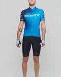 SCOTT джерсі з коротким рукавом і шорти - RC PRO 2021 - синій/чорний