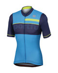 SPORTFUL джерсі з коротким рукавом - SQUADRA CORSE - жовтий/синій/світло-блакитний