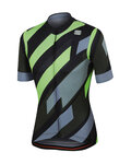 SPORTFUL джерсі з коротким рукавом - VOLT - зелений/сірий/чорний