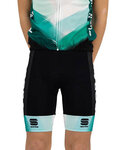 SPORTFUL шорти без нагрудника - BORA 2021 KIDS BOH - чорний/зелений