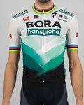 SPORTFUL джерсі з коротким рукавом - BORA HANSGROHE 2021 - сірий/зелений