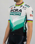SPORTFUL джерсі з коротким рукавом - BORA HANSGROHE 2021 - сірий/зелений