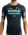 SPORTFUL джерсі з коротким рукавом - BORA HANSGROHE 2021 - зелений/чорний