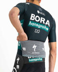 SPORTFUL джерсі з коротким рукавом - BORA HANSGROHE 2021 - зелений/чорний