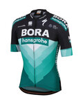 SPORTFUL джерсі з коротким рукавом - BORA HANSGROHE 2019 - чорний/зелений