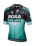 SPORTFUL джерсі з коротким рукавом - BORA HANSGROHE 2019  - зелений/чорний