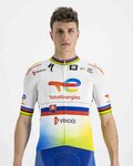 SPORTFUL джерсі з коротким рукавом - TOTAL ENERGIES 2022 - жовтий/помаранчевий/білі/синій