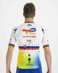 SPORTFUL джерсі з коротким рукавом - TOTAL ENERGIES 2022 - жовтий/помаранчевий/білі/синій