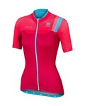 SPORTFUL джерсі з коротким рукавом - BODYFIT PRO LADY - рожевий/бірюза