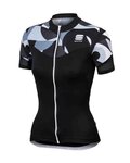 SPORTFUL джерсі з коротким рукавом - PRIMAVERA LADY - білі/чорний