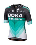 SPORTFUL джерсі з коротким рукавом - BORA HANSGROHE 2018 - білі/зелений/чорний