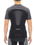 UYN джерсі з коротким рукавом - BIKING GRANFONDO - сірий/чорний