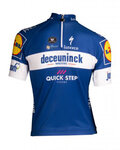 джерсі з коротким рукавом - QUICKSTEP 2019 KIDS - синій/білі