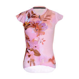 RIVANELLE джерсі з коротким рукавом і шорти - MISS FLOWERY - білі/рожевий