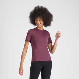 SPORTFUL футболка з коротким рукавом - SUPERGIARA W - бордо