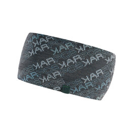 KARPOS пов"язка на голову - COPPOLO MERINO - чорний/білі