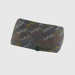 KARPOS пов"язка на голову - COPPOLO MERINO - сірий/жовтий/білі