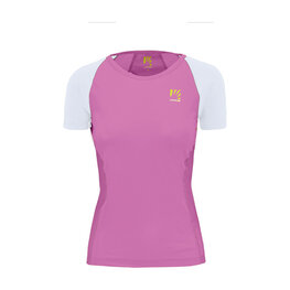 KARPOS футболка з коротким рукавом - LAVAREDO EVO W - рожевий/білі
