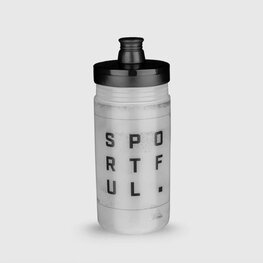 SPORTFUL фляга - BOTTLE 550ML - прозорий/чорний