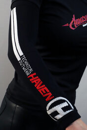 HAVEN гетри для рук - SOFTIES - білі/чорний